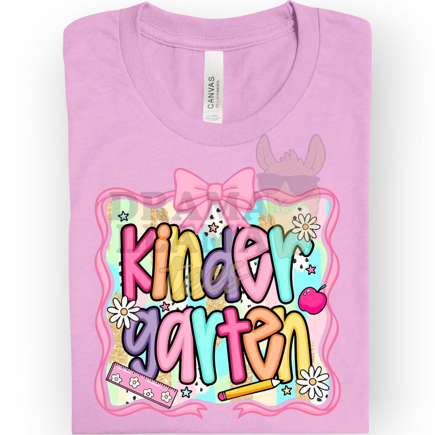 Colorful Ribbon Grades COMFORT COLORS Tees | Youth Only | Put GRADE in note box! Pre-K to 6th