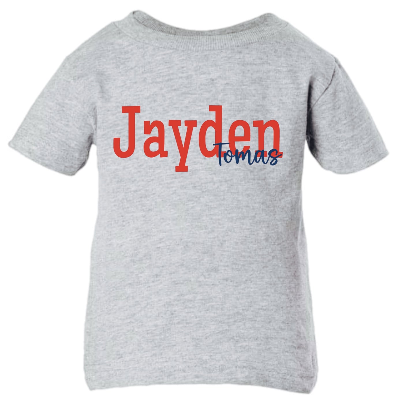 Infant First Middle Tees Customized T Shirts | You Pick Colors! |