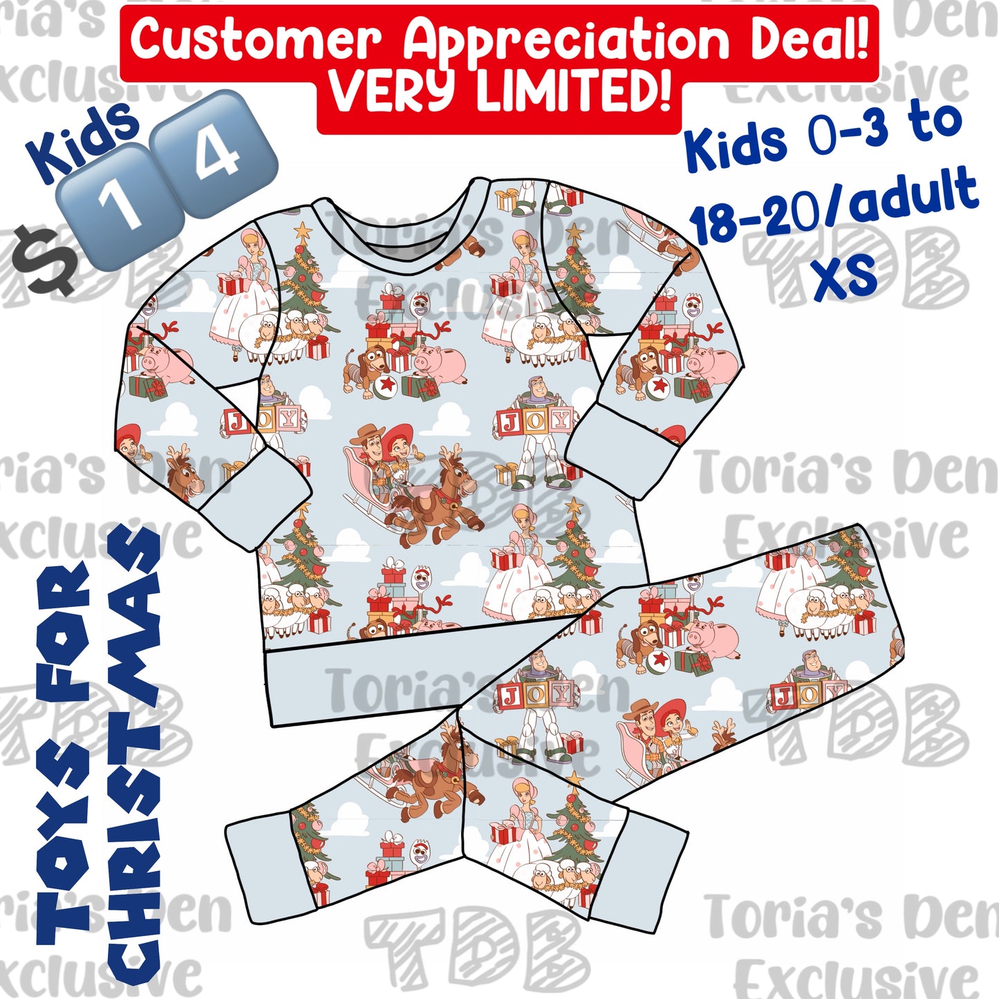 Customer Appreciation Limited Deal #3! Jammies: TDB Exclusive Pre-Order | No codes!