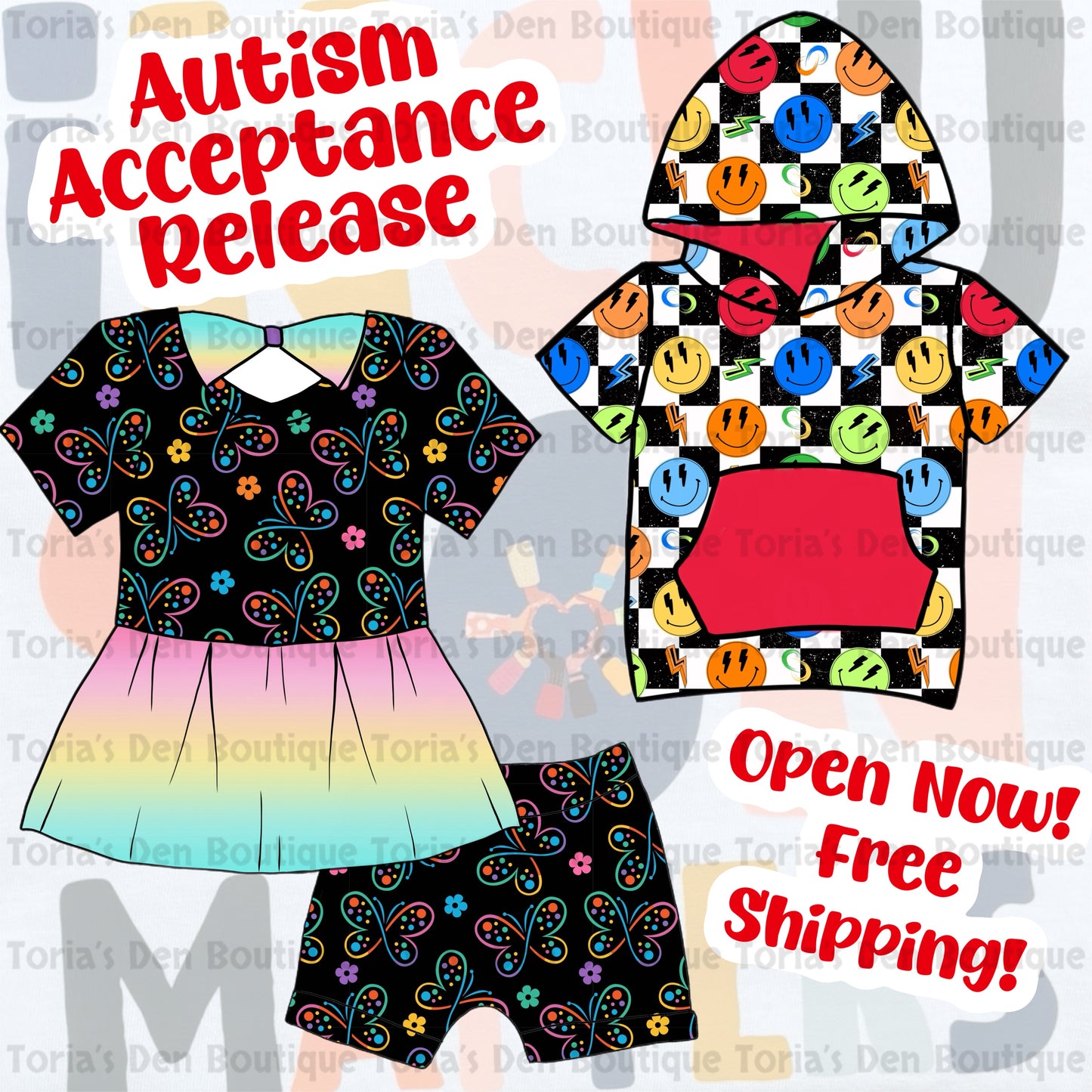 Autism Acceptance Release: TDB Exclusive Pre-Order | FREE SHIPPING