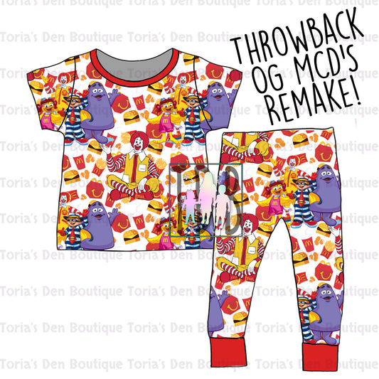 OG MCD's Unisex Lounge- Pre-Order TDB's Birthday Deals | FREE SHIPPING