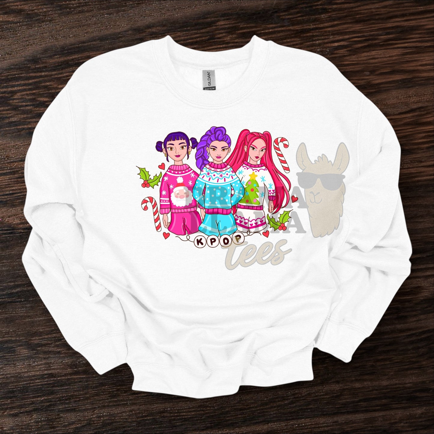 K💥 Christmas Tees/Sweatshirt (Multiple Color Options!): DLTPO