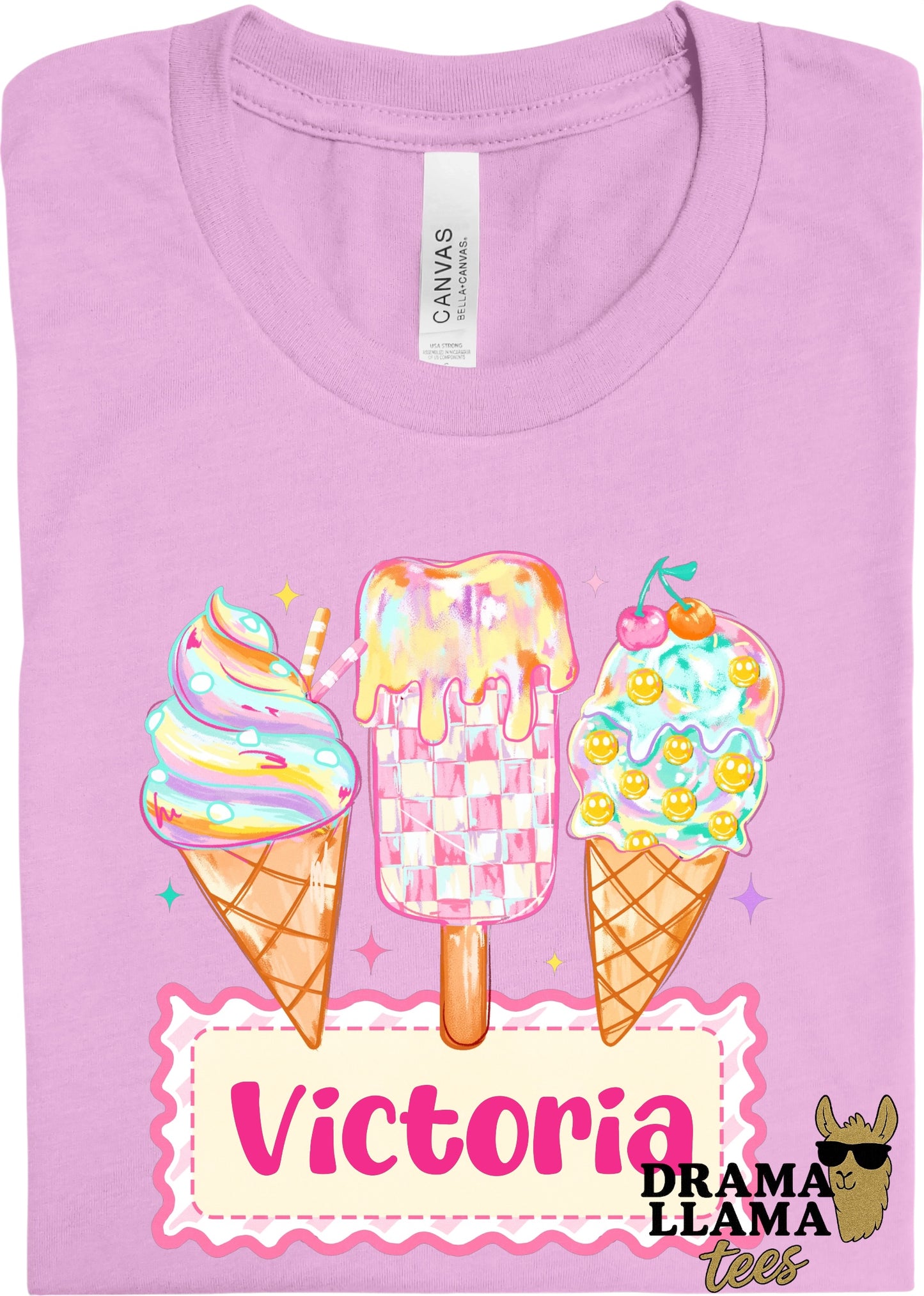 Drama Deal Day 4: Ice Creams Personalized Tees | 6 PM - 11:59 PM EST ONLY!