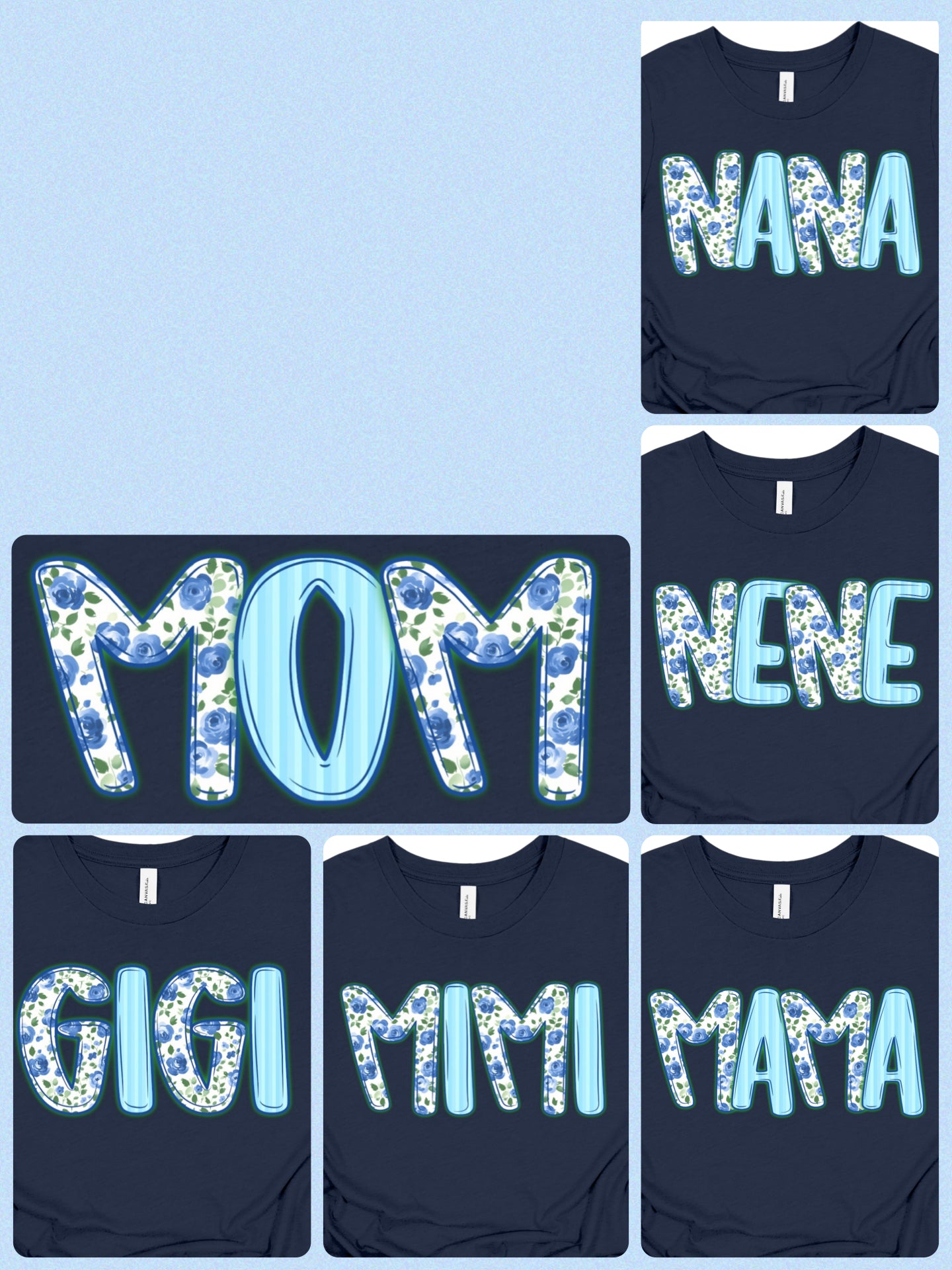 Floral Title Tee *Multiple Options*: DLTPO