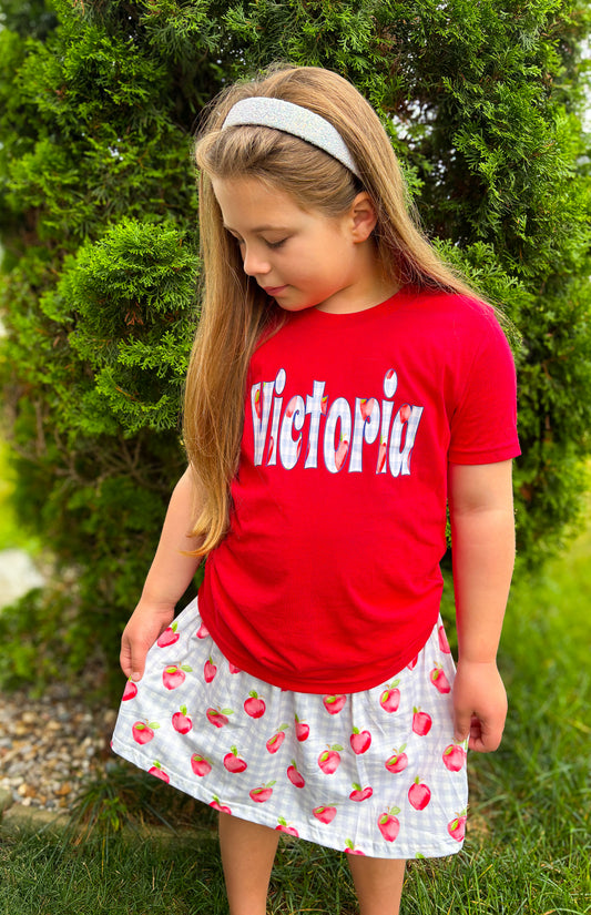 School Girl Personalized Tees: DLT Original