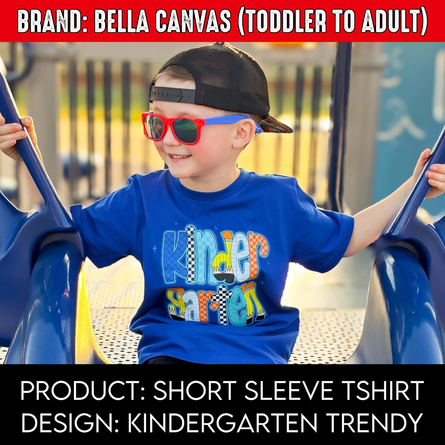 Kindergarten Tees | Brand: Bella Canvas | Youth Sizes