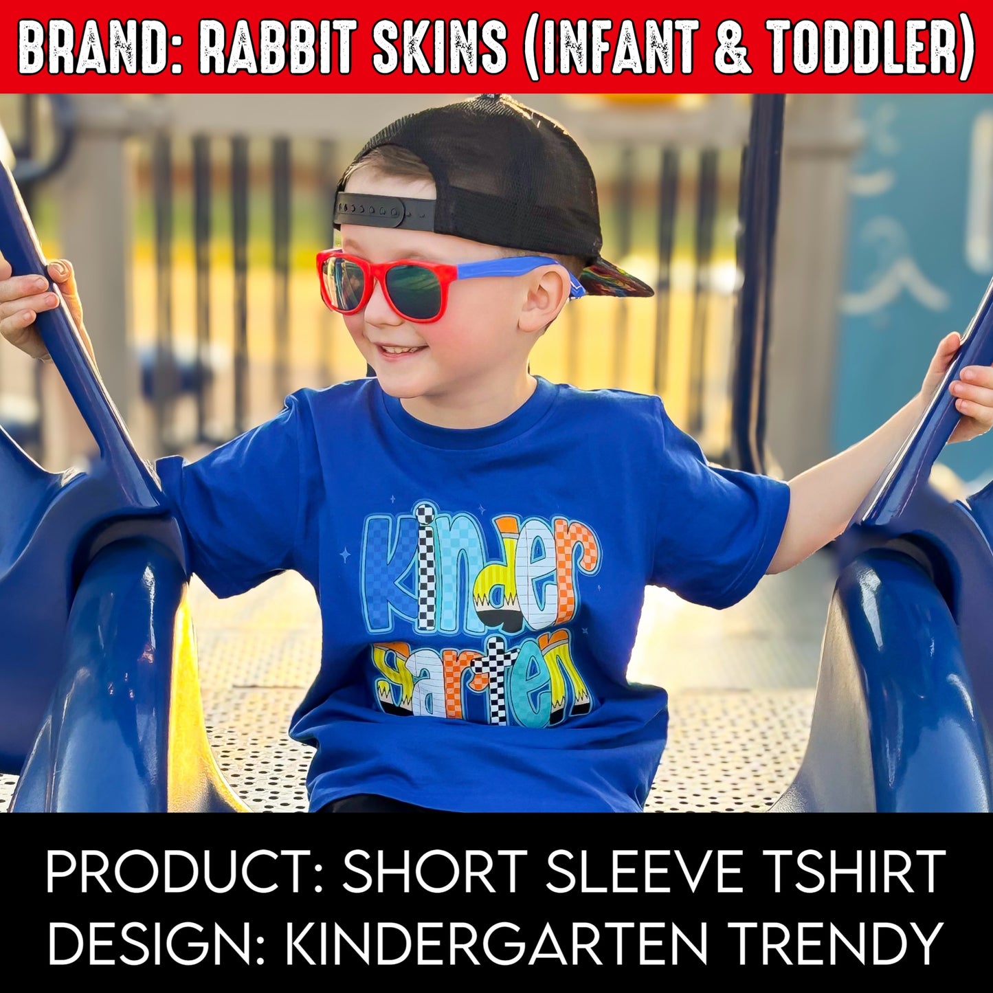 Kindergarten Tees | Brand: Rabbit Skins | Infant and Toddler Sizes