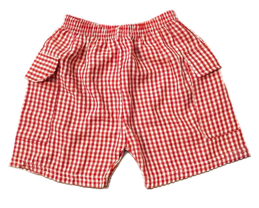 4T  Plaid Shorts (Red and White) ʀᴇᴀᴅʏ ᴛᴏ ꜱʜɪᴘ!