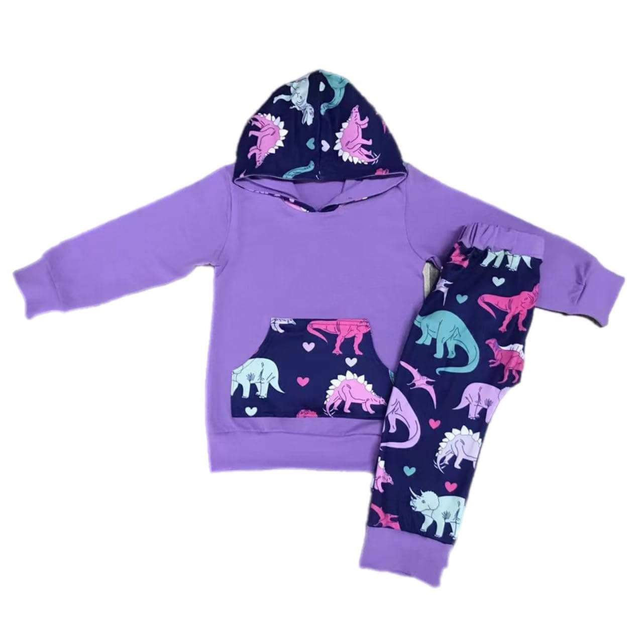 ᴡᴇᴇᴋʟʏ ᴘʀᴇ ᴏʀᴅᴇʀ Dino Hoodie Set