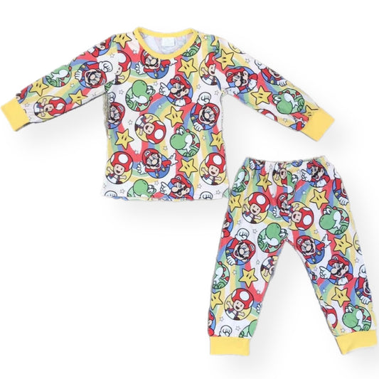 ᴡᴇᴇᴋʟʏ ᴘʀᴇ ᴏʀᴅᴇʀ Bamboo Super Brothers Pajamas