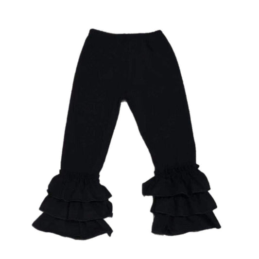 ᴡᴇᴇᴋʟʏ ᴘʀᴇ ᴏʀᴅᴇʀ Ruffle Pants (Black)