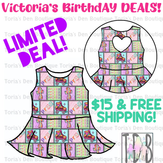 Toria’s Birthday Deal 3: Praise - *LIMITED DEAL* Only $15 and FREE SHIPPING!