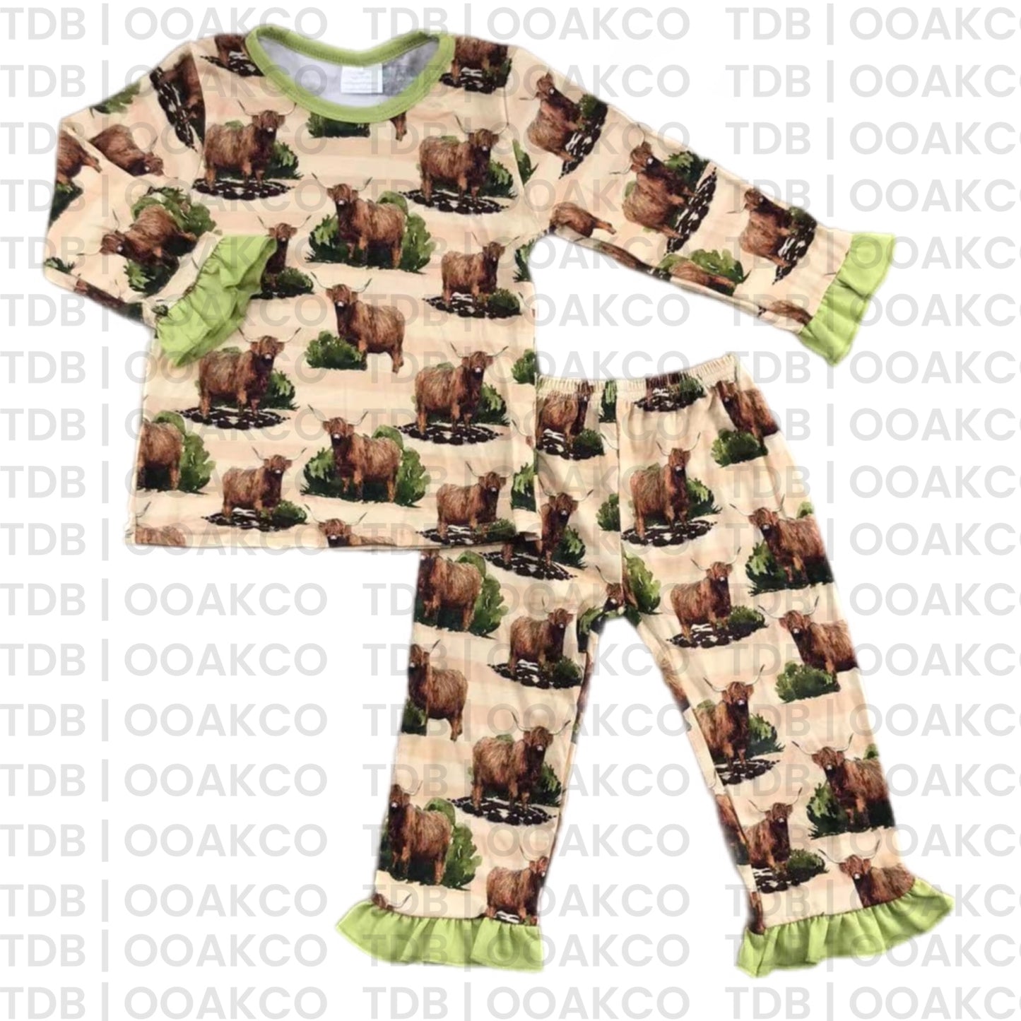 ᴡᴇᴇᴋʟʏ ᴘʀᴇ ᴏʀᴅᴇʀ Bamboo Cow Pajamas