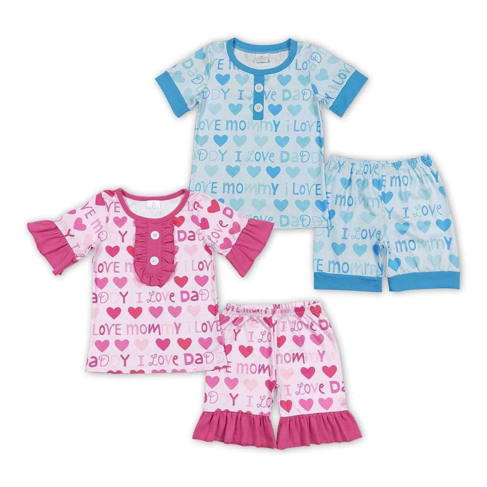 ᴡᴇᴇᴋʟʏ ᴘʀᴇ ᴏʀᴅᴇʀ I <3 Mommy & Daddy Lounge Set