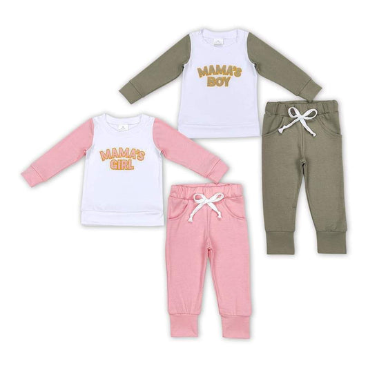 ᴡᴇᴇᴋʟʏ ᴘʀᴇ ᴏʀᴅᴇʀ Mamas Girl/Boy Set