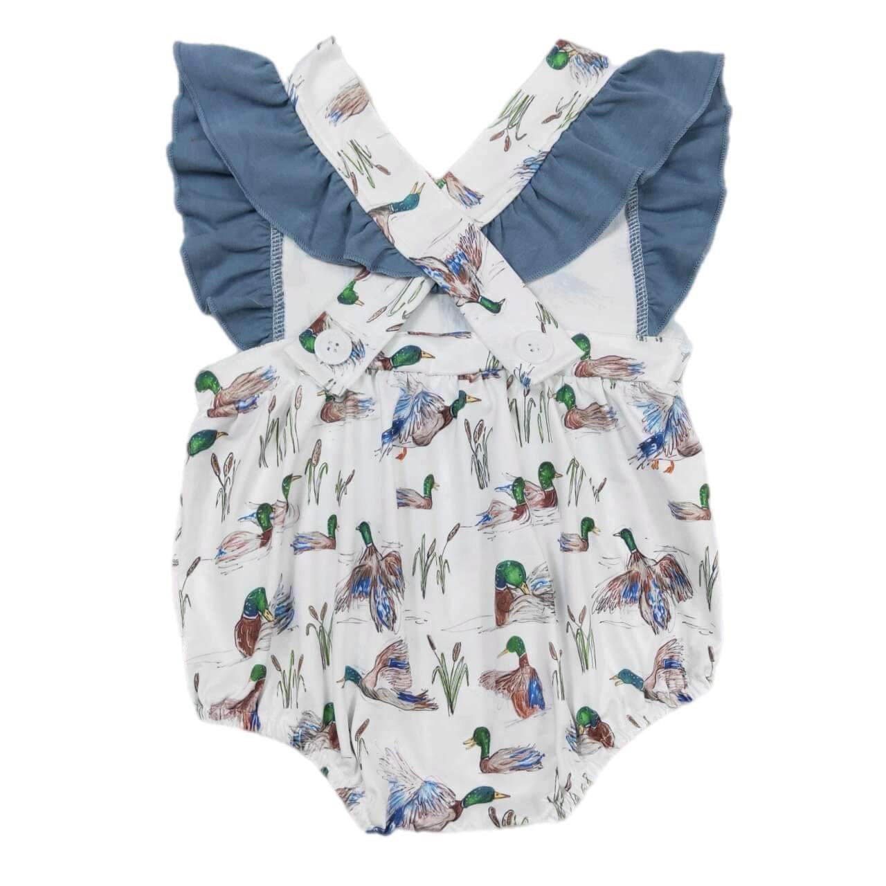 ᴡᴇᴇᴋʟʏ ᴘʀᴇ ᴏʀᴅᴇʀ Mallard Duck Bubble Romper