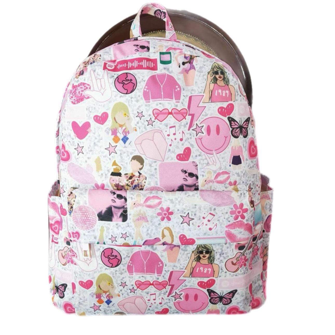 ᴡᴇᴇᴋʟʏ ᴘʀᴇ ᴏʀᴅᴇʀ  Backpack- Swiftie (Pink) 10x14x4"