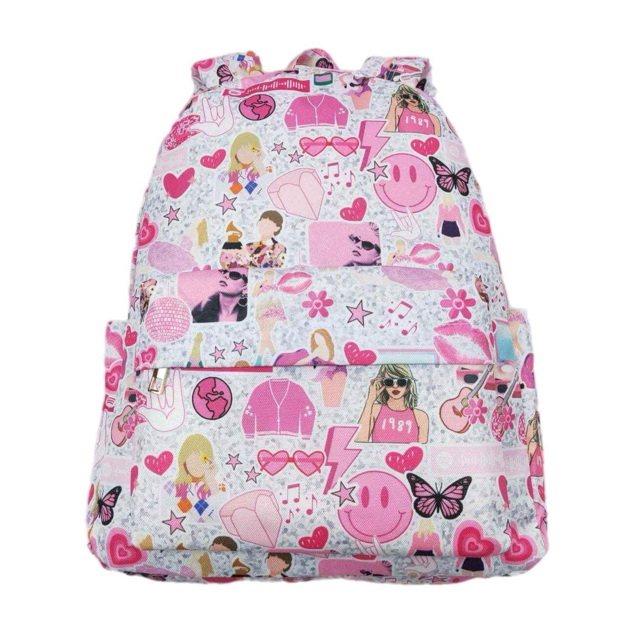 ᴡᴇᴇᴋʟʏ ᴘʀᴇ ᴏʀᴅᴇʀ  Backpack- Swiftie (Pink) 10x14x4"