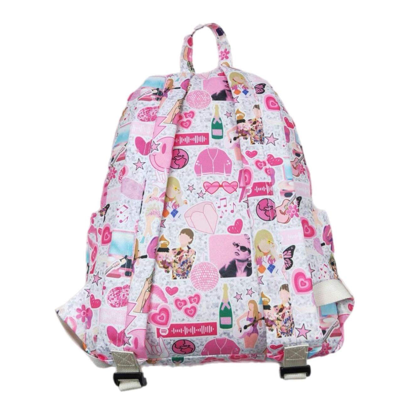 ᴡᴇᴇᴋʟʏ ᴘʀᴇ ᴏʀᴅᴇʀ  Backpack- Swiftie (Pink) 10x14x4"