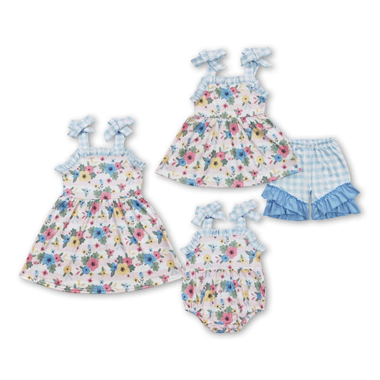 ᴡᴇᴇᴋʟʏ ᴘʀᴇ ᴏʀᴅᴇʀ Checkered Floral Dress, Shorts Set, & Bubble Romper
