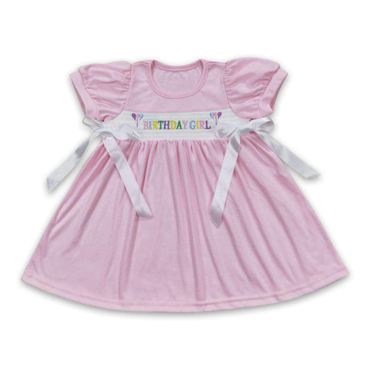 ᴡᴇᴇᴋʟʏ ᴘʀᴇ ᴏʀᴅᴇʀ Smocked Birthday Girl Dress