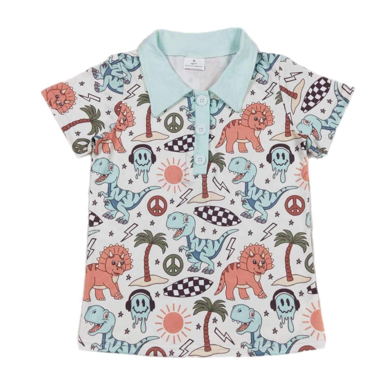 ᴡᴇᴇᴋʟʏ ᴘʀᴇ ᴏʀᴅᴇʀ Dino Polo Shirt