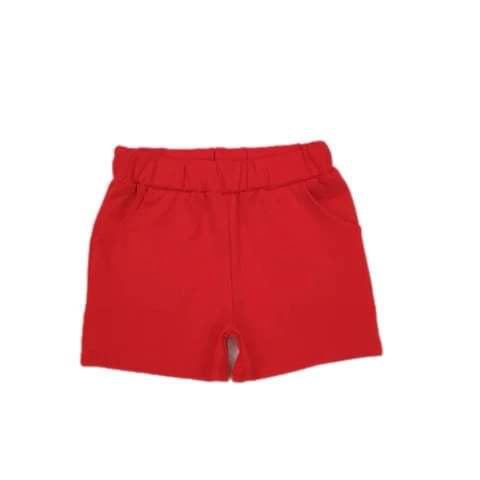 ᴡᴇᴇᴋʟʏ ᴘʀᴇ ᴏʀᴅᴇʀ Red Cotton Shorts