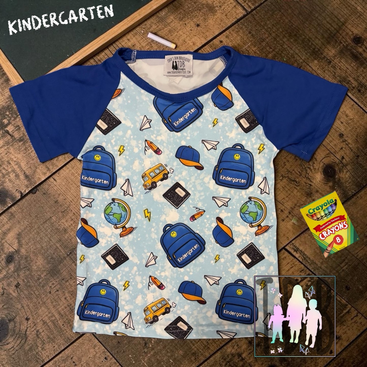 RTS Kindergarten Raglans: A TDB Exclusive Print & Top