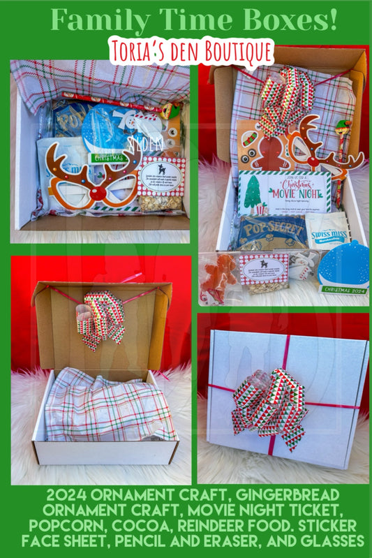 **Limited Quantities** Family Time Boxes!