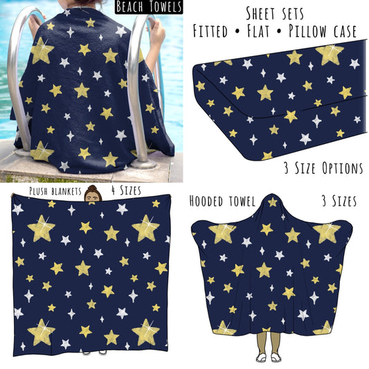 Twinkle Twinkle 2 Personalized Items ~ Sheets, Pillowcases, Blankets, Towels ~