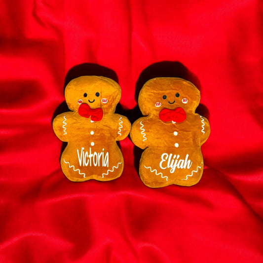 7" Gingerbread Personalized Buddy! ~Can also purchase without personalization~