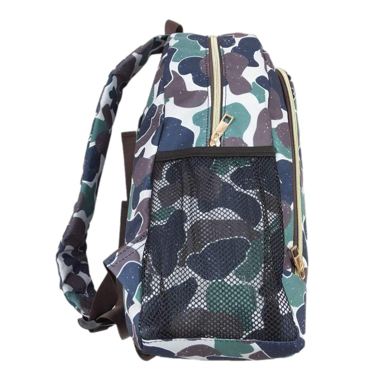 ᴡᴇᴇᴋʟʏ ᴘʀᴇ ᴏʀᴅᴇʀ Backpack- Camo 10x14x4