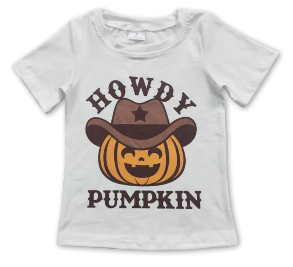 ᴡᴇᴇᴋʟʏ ᴘʀᴇ ᴏʀᴅᴇʀ Howdy Pumpkin Top