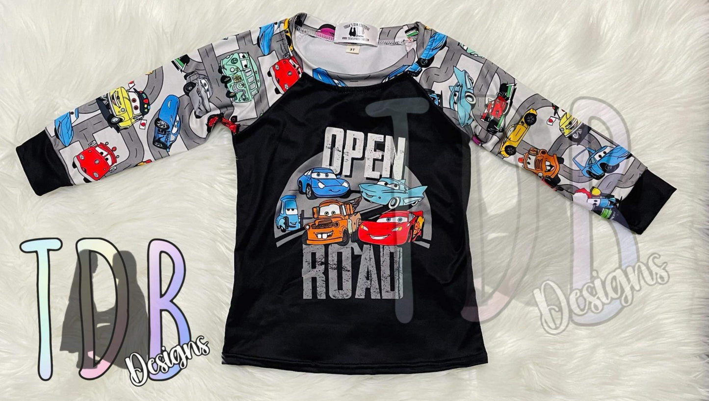 4T  ʀᴇᴀᴅʏ ᴛᴏ ꜱʜɪᴘ! Open Road Tee TDB Exclusive