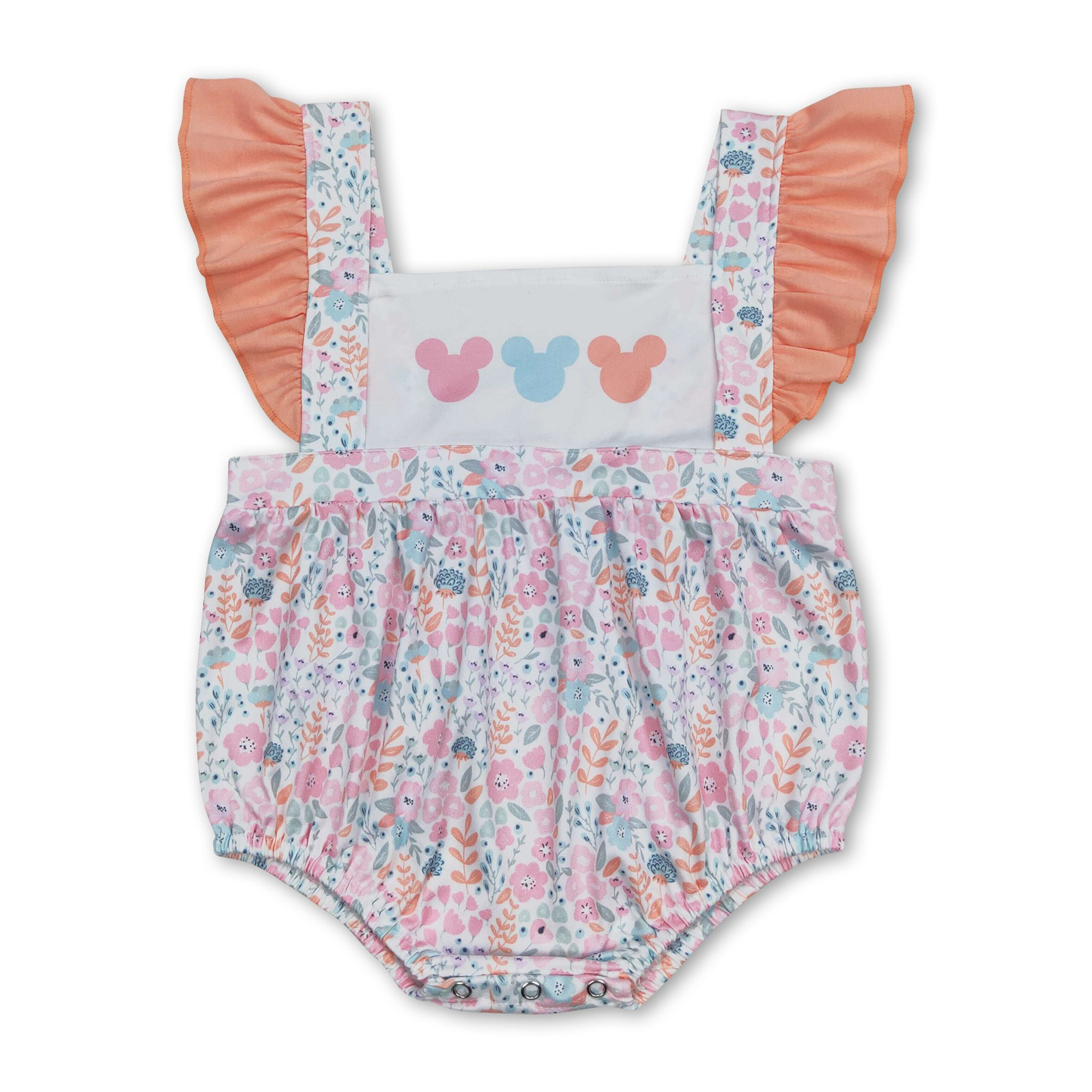 ᴡᴇᴇᴋʟʏ ᴘʀᴇ ᴏʀᴅᴇʀ Magical Friends Embroidered Ruffle Romper