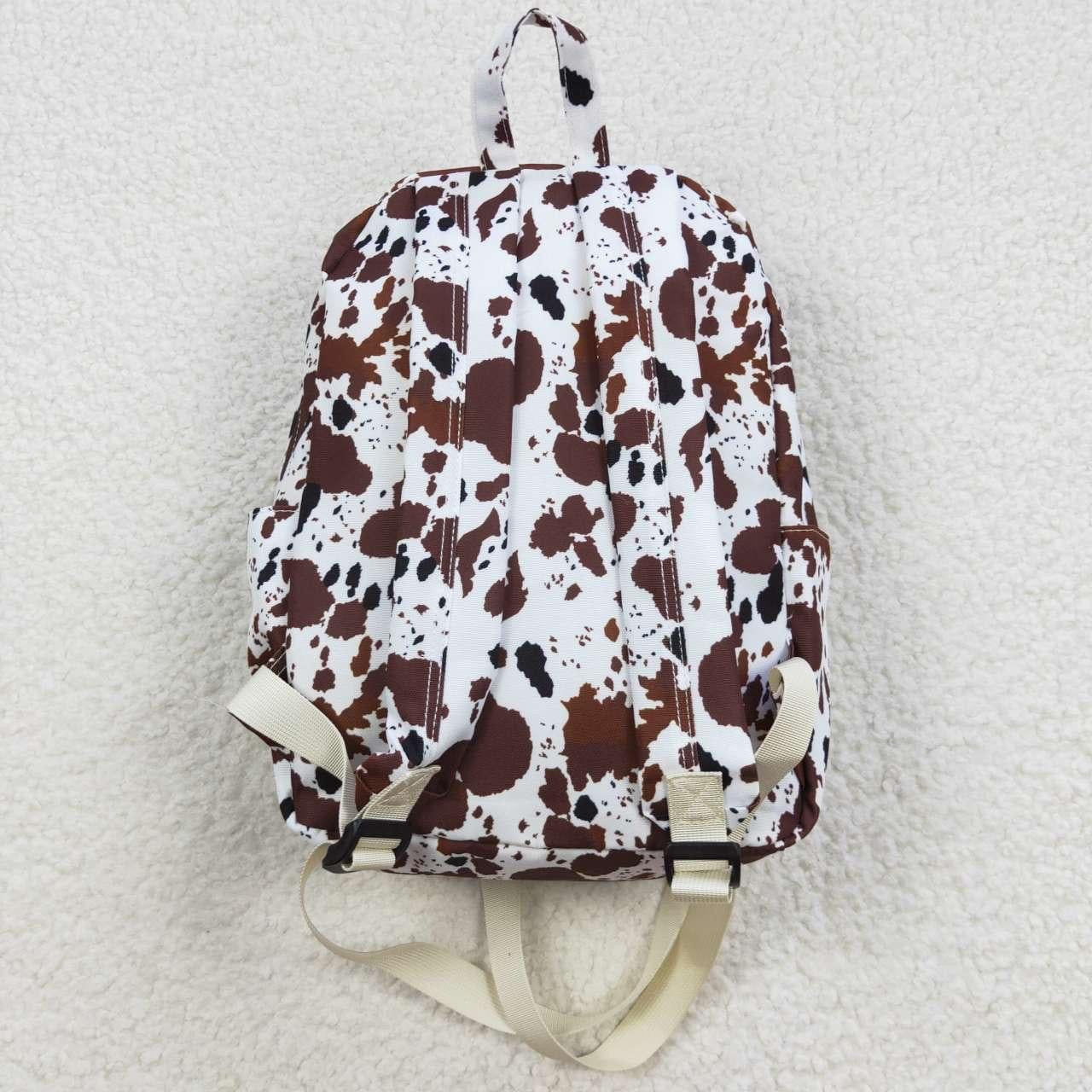 ᴡᴇᴇᴋʟʏ ᴘʀᴇ ᴏʀᴅᴇʀ Backpack- Cow Print 10x14x4"