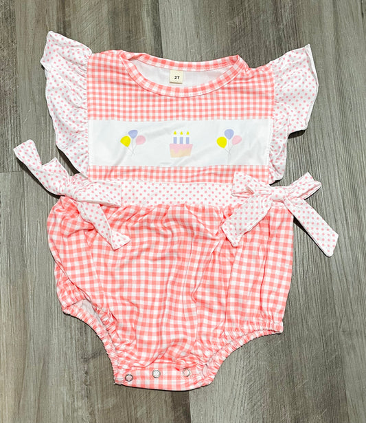 2T   ʀᴇᴀᴅʏ ᴛᴏ ꜱʜɪᴘ! Birthday Romper