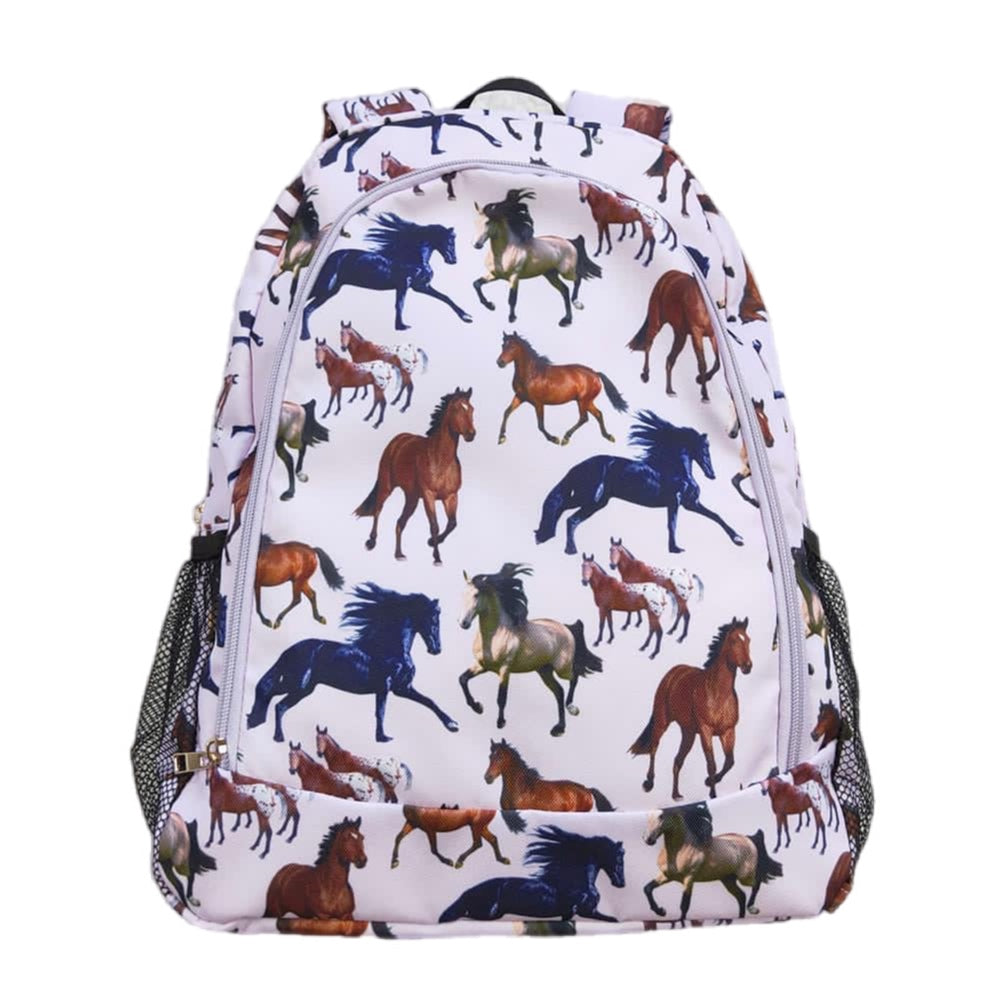 ᴡᴇᴇᴋʟʏ ᴘʀᴇ ᴏʀᴅᴇʀ Backpack- Horses 10x14x4"