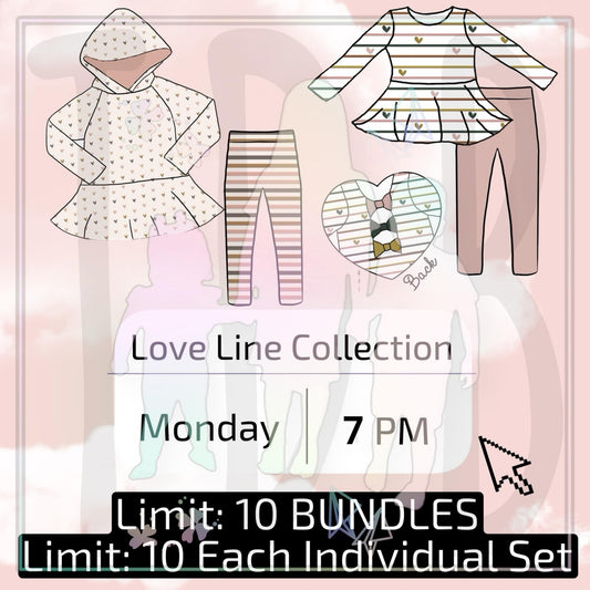 *ALMOST SOLD OUT!* Love Line Collection: TDB's End of Year Limited Sale | Limit 10 Each Set!