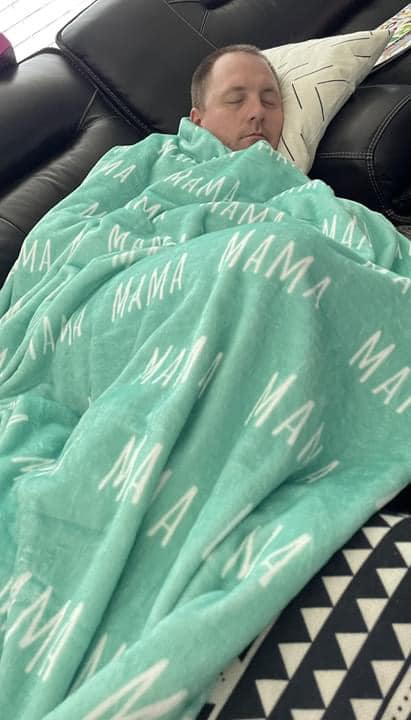 Name Blankets: Mint