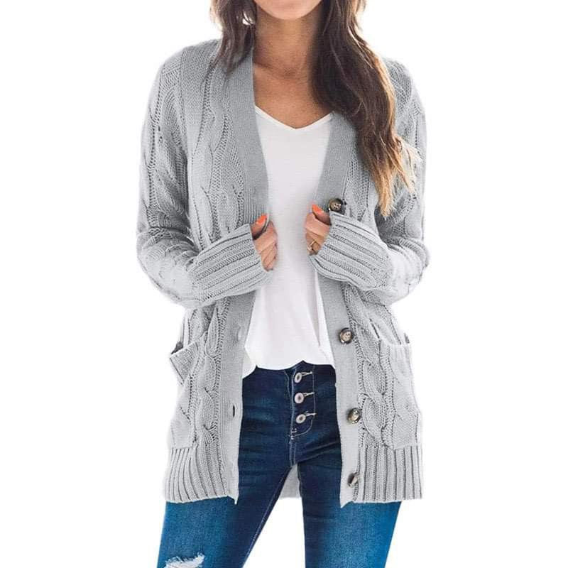 ᴡᴇᴇᴋʟʏ ᴘʀᴇ ᴏʀᴅᴇʀ Women's Button Cardigan