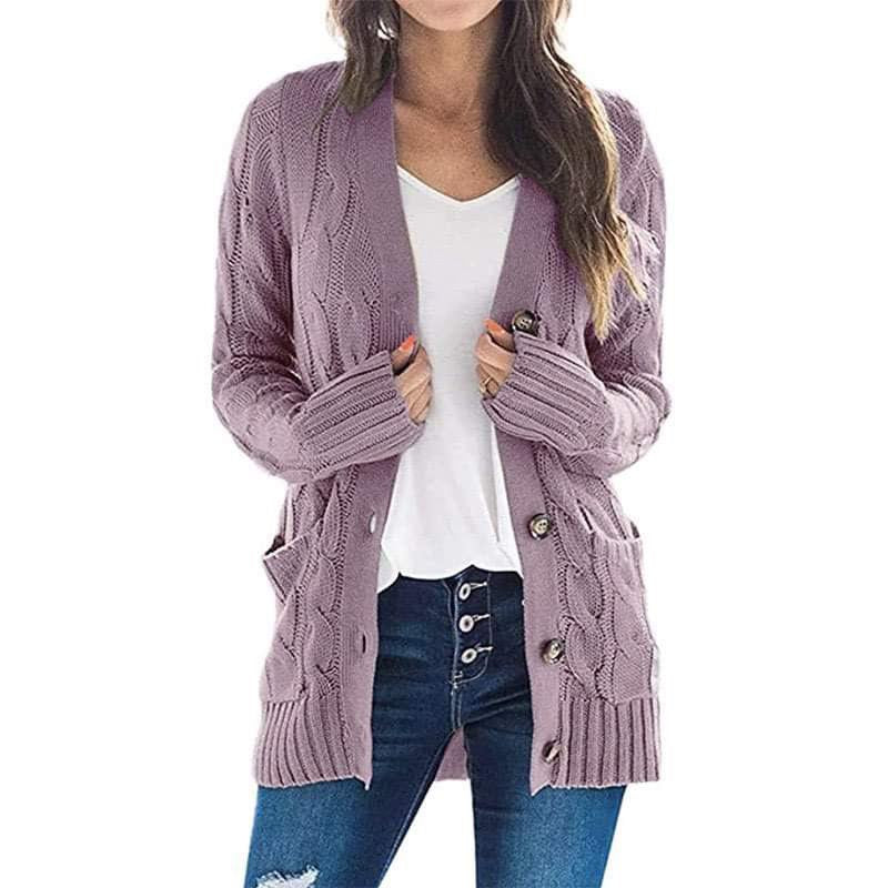 ᴡᴇᴇᴋʟʏ ᴘʀᴇ ᴏʀᴅᴇʀ Women's Button Cardigan