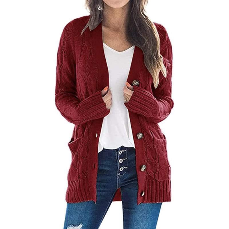 ᴡᴇᴇᴋʟʏ ᴘʀᴇ ᴏʀᴅᴇʀ Women's Button Cardigan