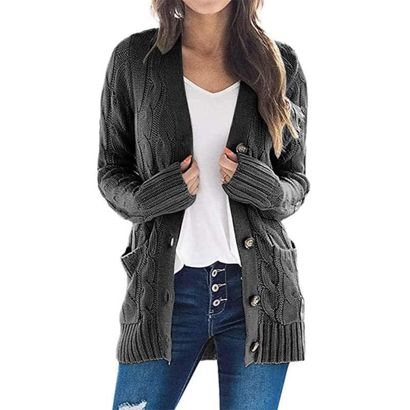 ᴡᴇᴇᴋʟʏ ᴘʀᴇ ᴏʀᴅᴇʀ Women's Button Cardigan