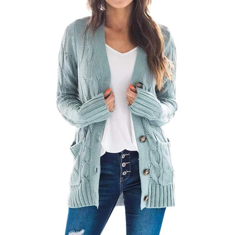 ᴡᴇᴇᴋʟʏ ᴘʀᴇ ᴏʀᴅᴇʀ Women's Button Cardigan