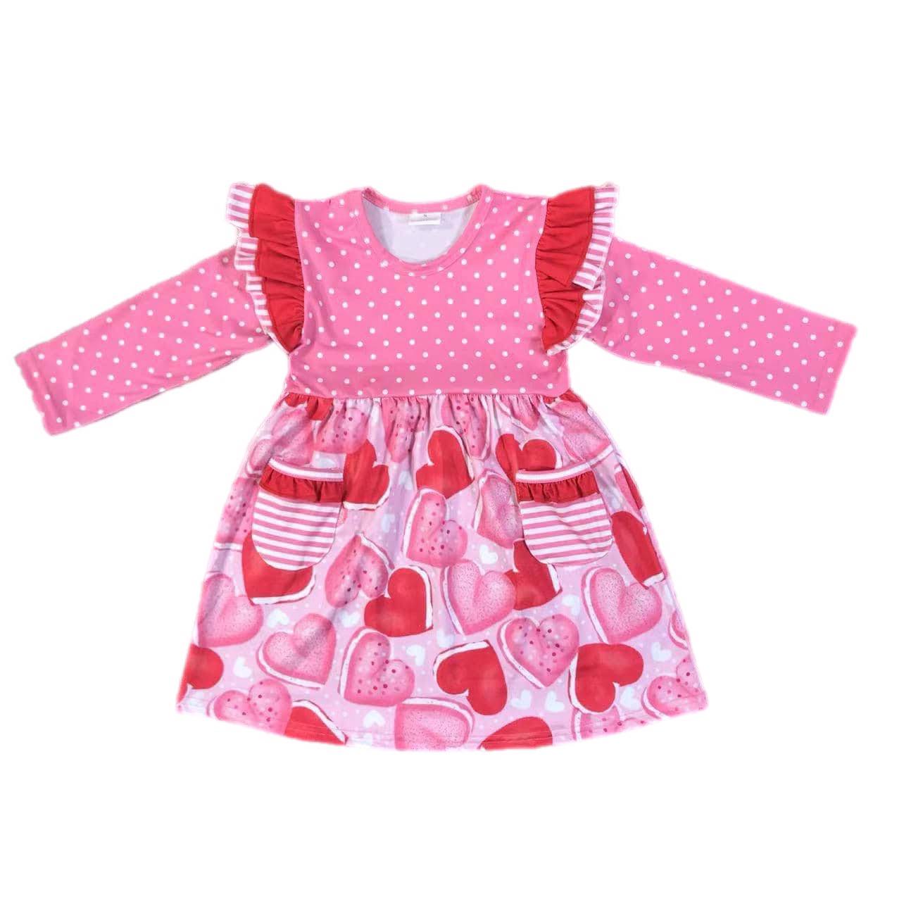 ᴡᴇᴇᴋʟʏ ᴘʀᴇ ᴏʀᴅᴇʀ Valentine's Day Hearts Dress