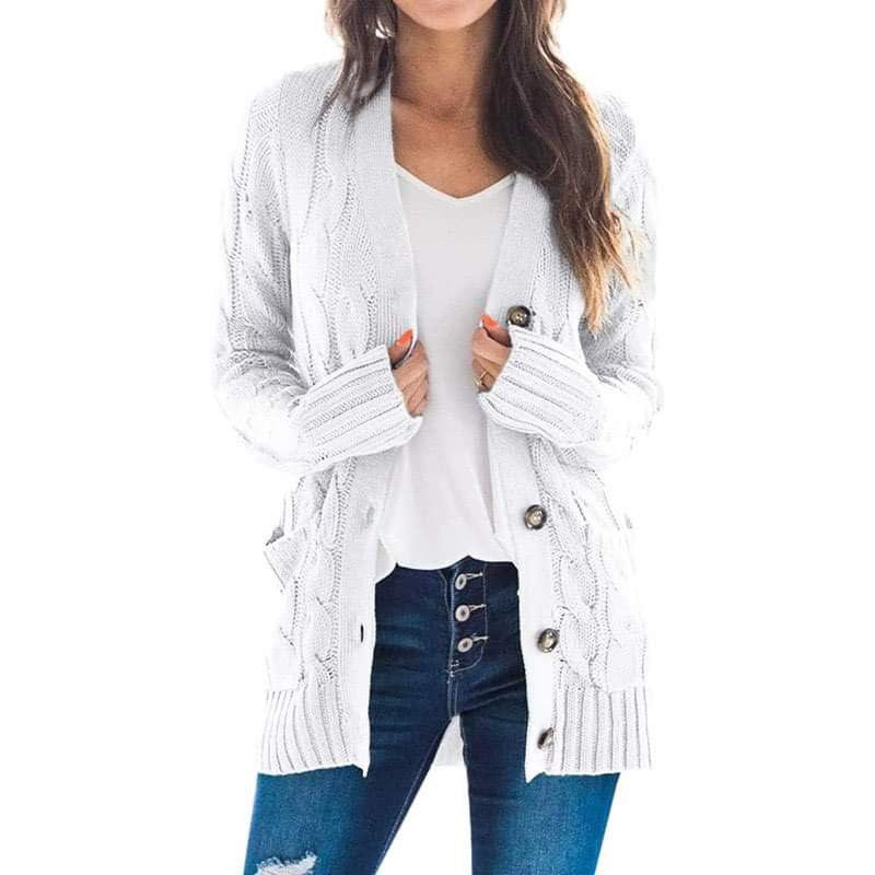 ᴡᴇᴇᴋʟʏ ᴘʀᴇ ᴏʀᴅᴇʀ Women's Button Cardigan