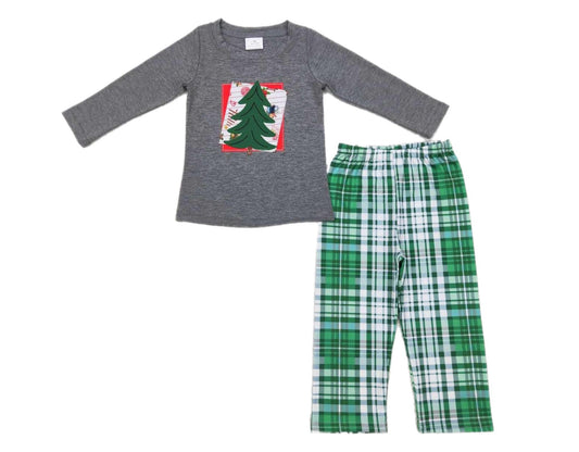 ᴡᴇᴇᴋʟʏ ᴘʀᴇ ᴏʀᴅᴇʀ Christmas Tree Plaid Set