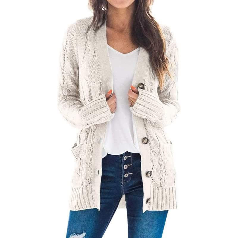 ᴡᴇᴇᴋʟʏ ᴘʀᴇ ᴏʀᴅᴇʀ Women's Button Cardigan