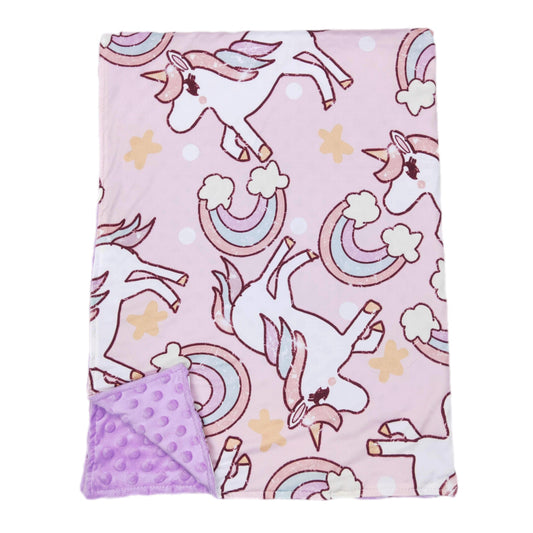 ᴡᴇᴇᴋʟʏ ᴘʀᴇ ᴏʀᴅᴇʀ Blanket- Unicorns 30x40"